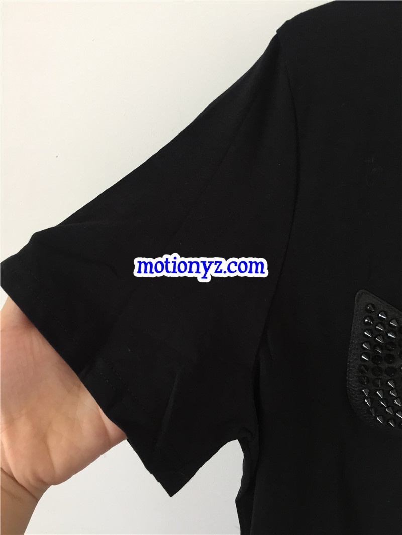 Fendi Black Tshirt With Black Pattern